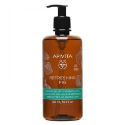 Apivita Gel de Baño Refreshing Fig Ecopack 500 ml