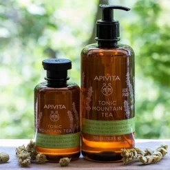 Apivita Gel de Baño Tonic Mountain Tea Ecopack 500 ml