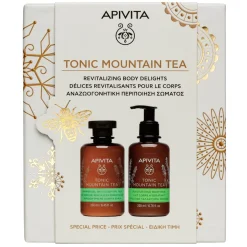 Apivita Gel De Ducha Tonic Mountain Tea 250ml + Leche Corporal 200ml