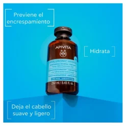 Apivita Hyaluronic Hydra Champú Hidratante Cabello Fino 250 ml