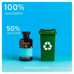 Apivita Hyaluronic Hydra Champú Hidratante Cabello Fino 250 ml
