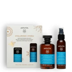 Apivita Hyaluronic Hydra Champú Hidratante 250ml + Acondicionador S/A 100ml