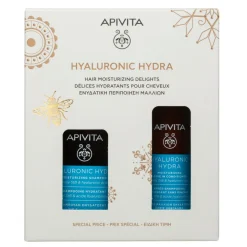 Apivita Hyaluronic Hydra Champú Hidratante 250ml + Acondicionador S/A 100ml
