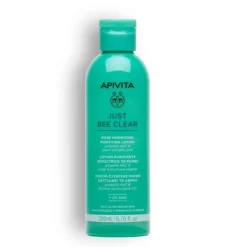 Apivita Just Bee Clear Loción Purificante Minimizadora de Poros 200 ml