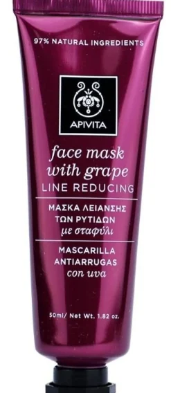 APIVITA Mascarilla Facial Antiarrugas con Uva 50ml