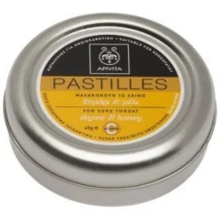 Apivita Pastillas de Tomillo y Miel 45g