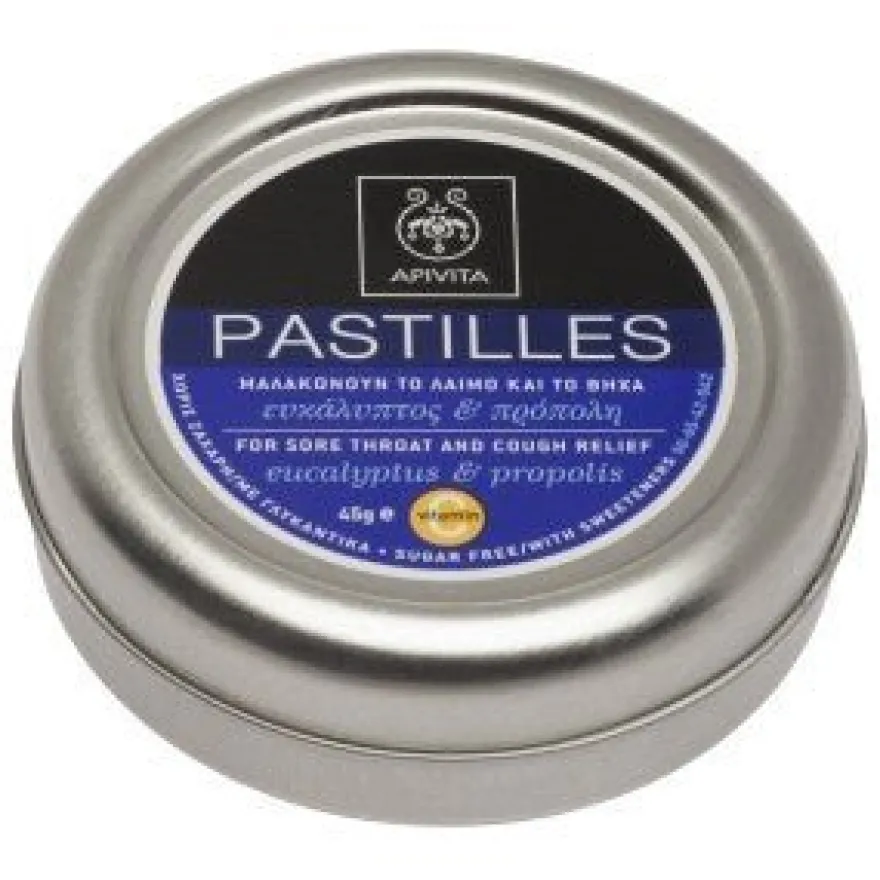 Apivita Pastillas Eucalipto y Propóleo 45g