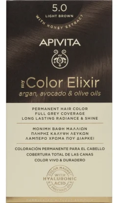 APIVITA Tinte 5.0 Castaño Claro My Color Elixir