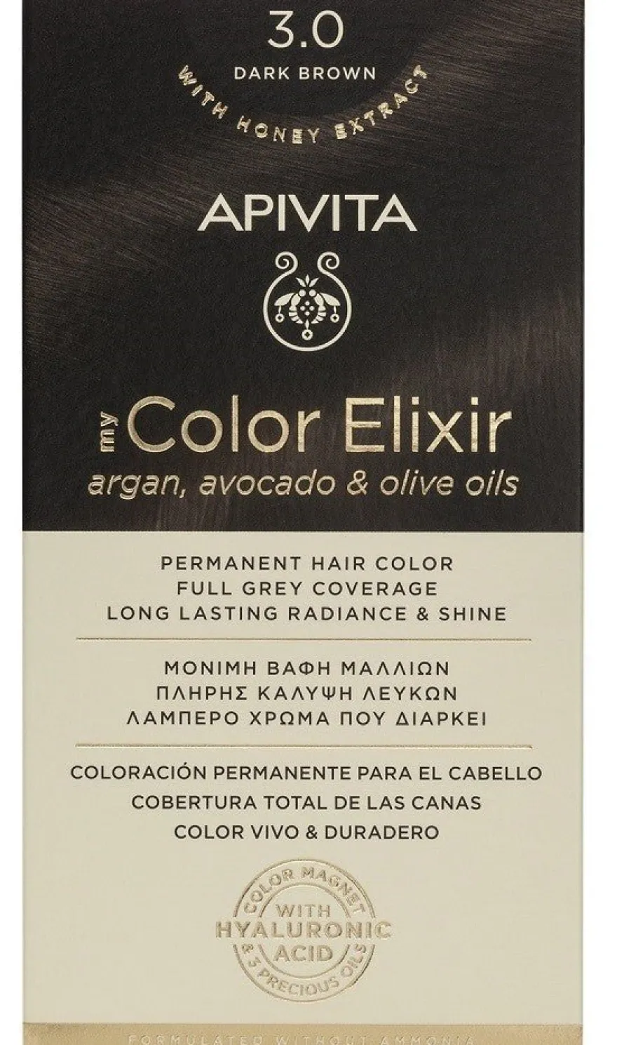 APIVITA Tinte 3.0 Castaño Oscuro My Color Elixir