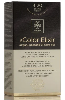 APIVITA Tinte 4.20 Castaño Violeta My Color Elixir