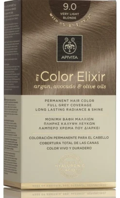 APIVITA Tinte 9.0 Rubio Muy Claro My Color Elixir