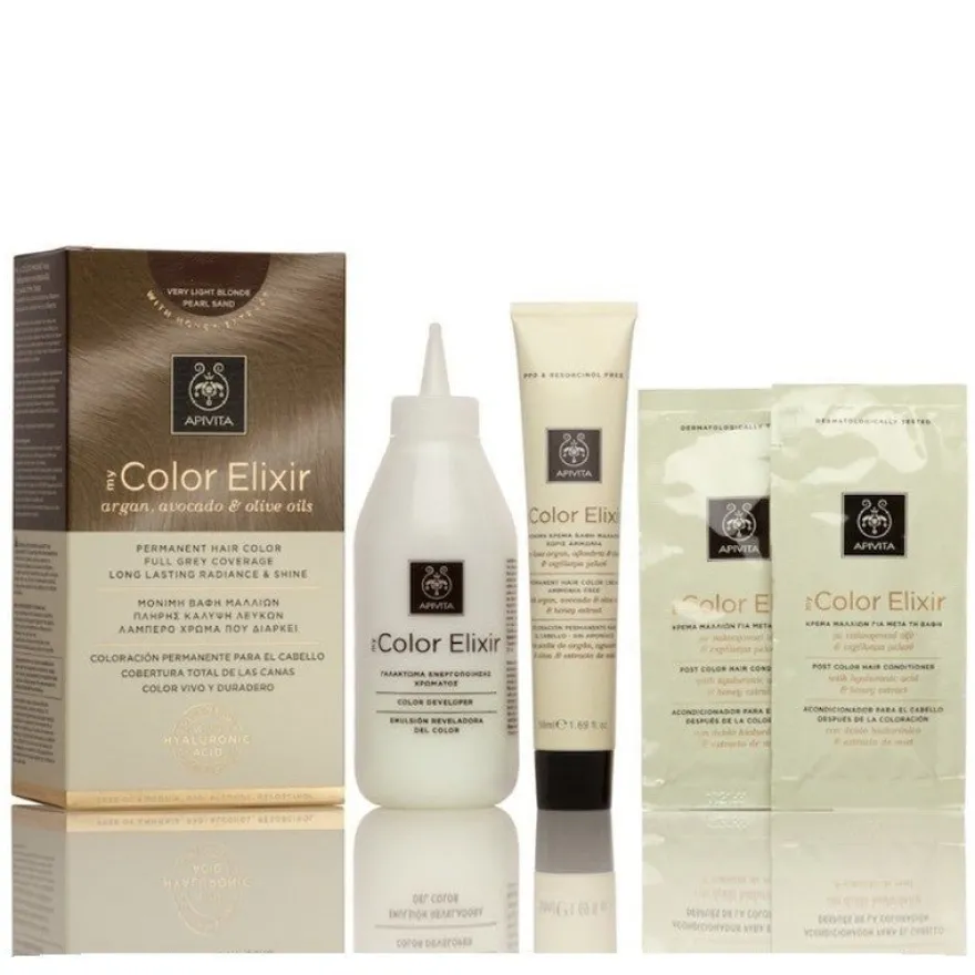 APIVITA Tinte 10.0 Rubio Platino My Color Elixir