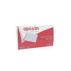 APOSAN Gasa Estéril Tejido Sin Tejer 10cm x 20cm (20 gasas)