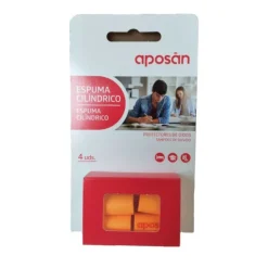 APOSAN Tapones Oídos de Espuma Poliuretano 4 uds