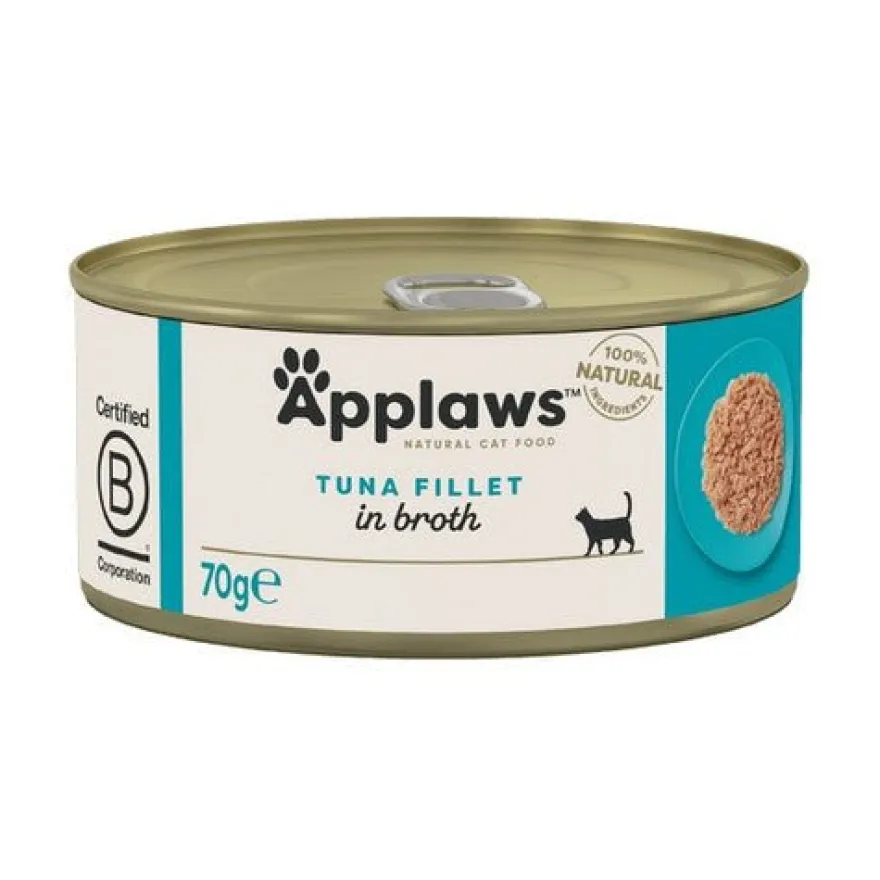Applaws Atún con Anchoa Entera Comida Complementaria para Gatos 70g