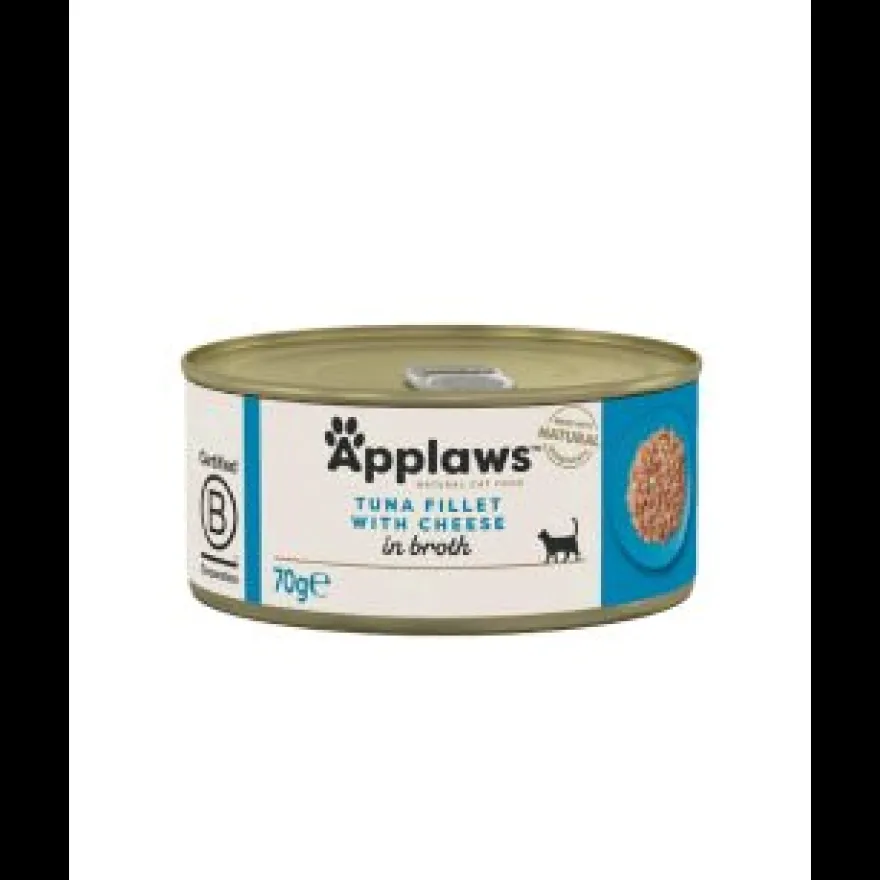 Applaws Atún Con Queso Lata Húmeda 70g