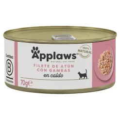 Applaws Cat Atún y Gambas Comida Húmeda 24 latas 70g