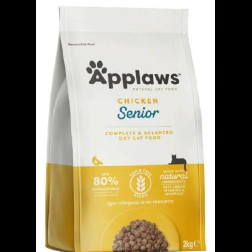 Applaws Cat Dry Senior Pollo Pienso Seco 2Kg