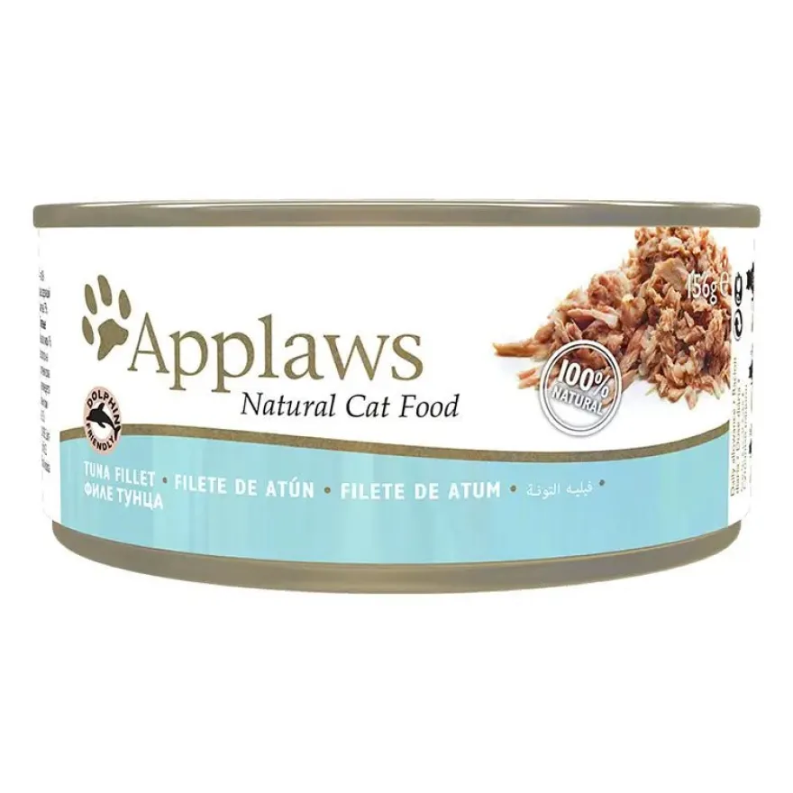 Applaws Cat Lata Filete Atún 24x156g