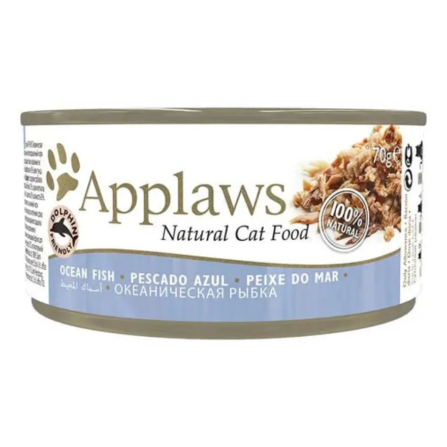 Applaws Cat Lata Pescado 24 latas 70gr