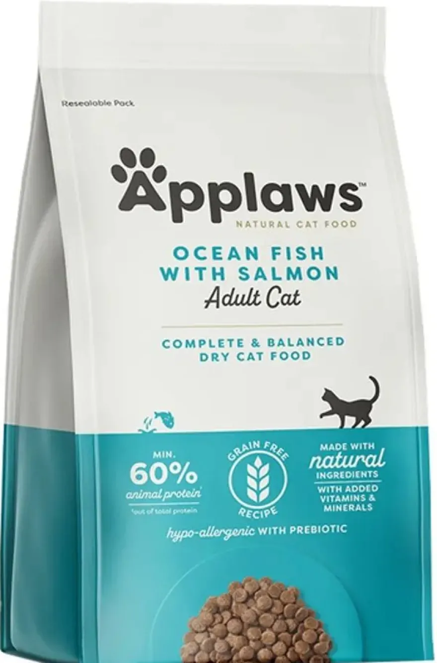 Applaws Cat Pescado y Salmón Alimento Seco 6kg