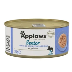 Applaws Cat Senior Lata Atún y Sardina 24 latas 70g