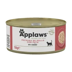 Applaws Comida Húmeda para Gatos Pollo y Pato 24x156gr