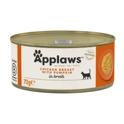 Applaws Comida Húmeda Pollo con Calabaza Lata 24 x 70g
