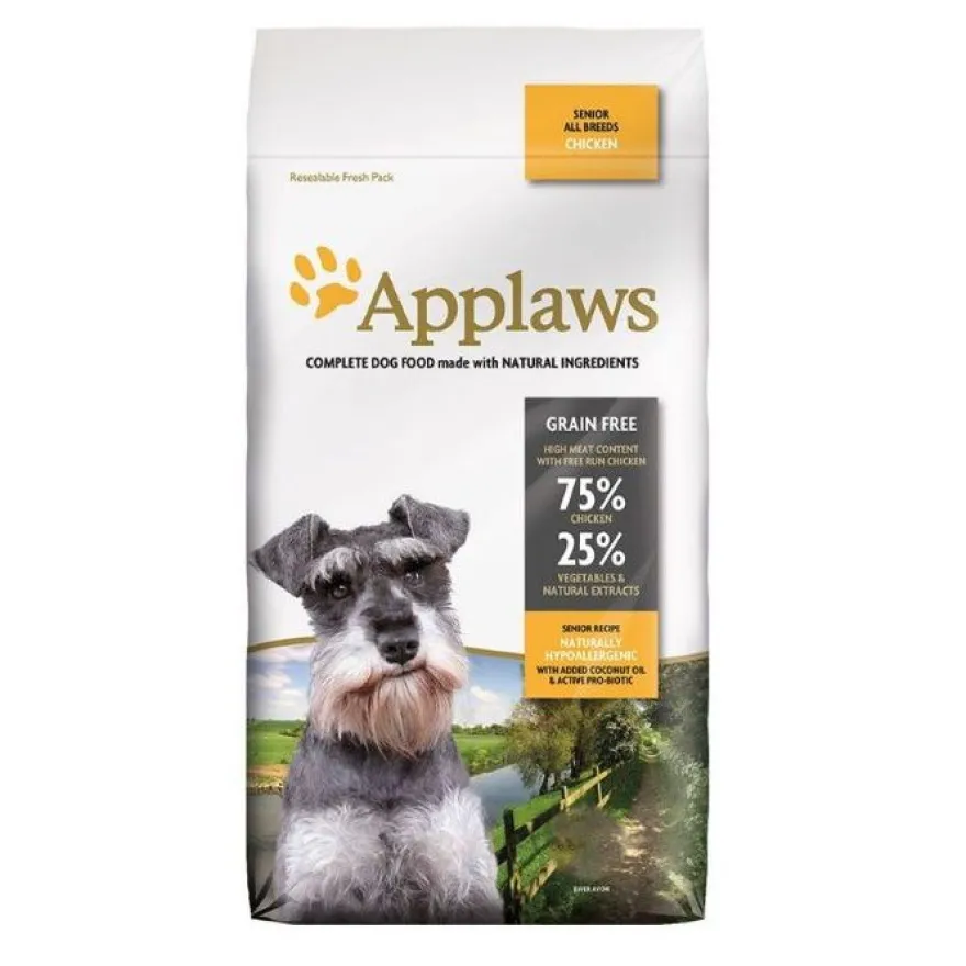 Applaws Dog Dry Senior Pollo Saco 7.5kg