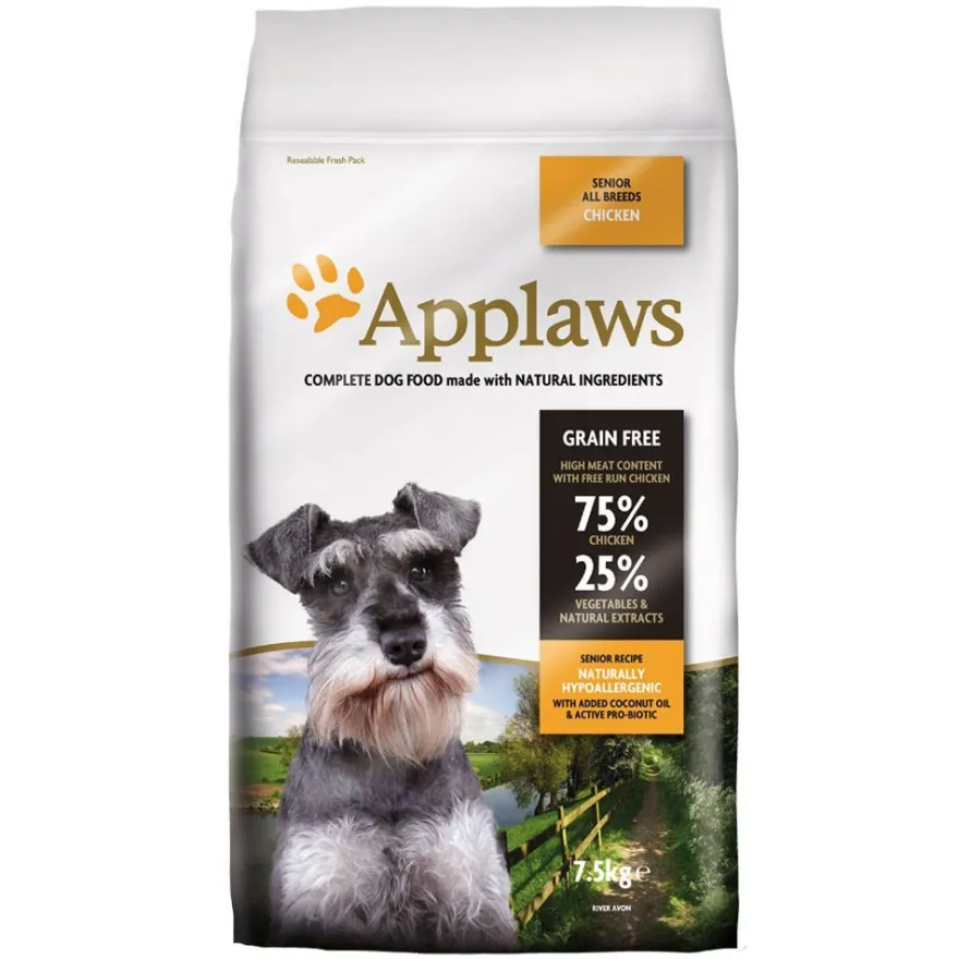 Applaws Dog Dry Senior Pollo Saco 7.5kg