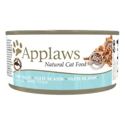 Applaws Filete de Atún Húmedo Gato 70g, 24 latas