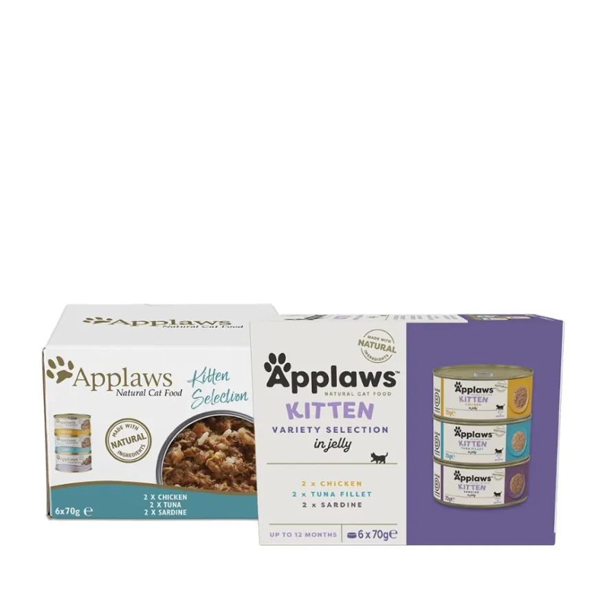 Applaws Kitten Multipack Comida para mascotas 6 x 70g