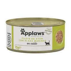 Applaws Lata Kitten Atún Comida húmeda 70g, 24 ud