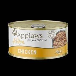 Applaws Lata Kitten Pechuga de Pollo Comida Húmeda 70g