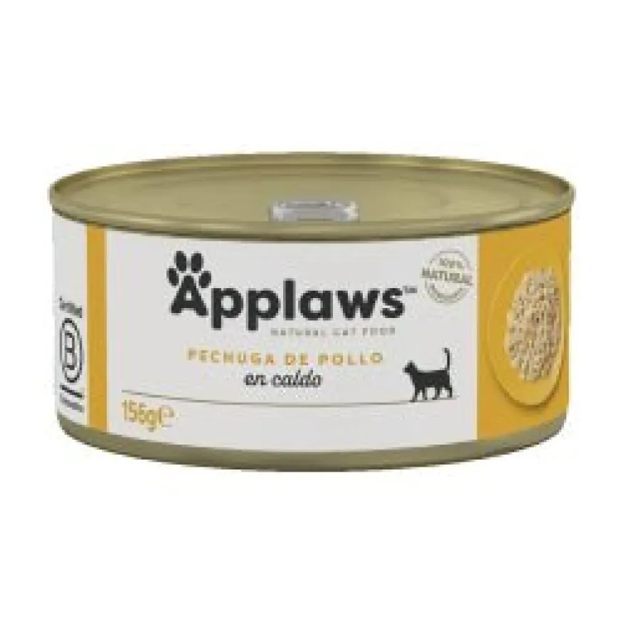 Applaws Lata Pollo Con Queso Alimento para Gatos 70g