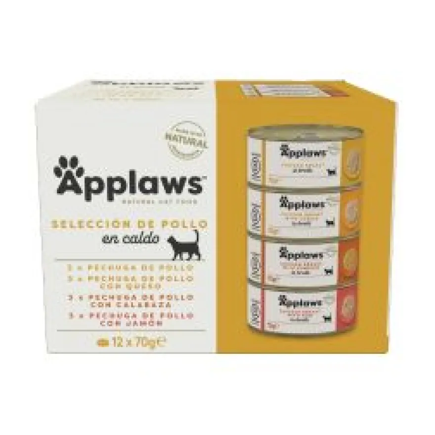 Applaws Pechuga Pollo Comida Húmeda Gato 80g