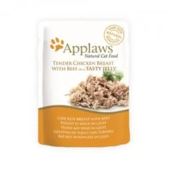 Applaws Sobre Pollo y Ternera en Gelatina 70g