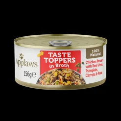 Applaws Topper Pollo Higa Tern Comida Húmeda 12 latas 156gr