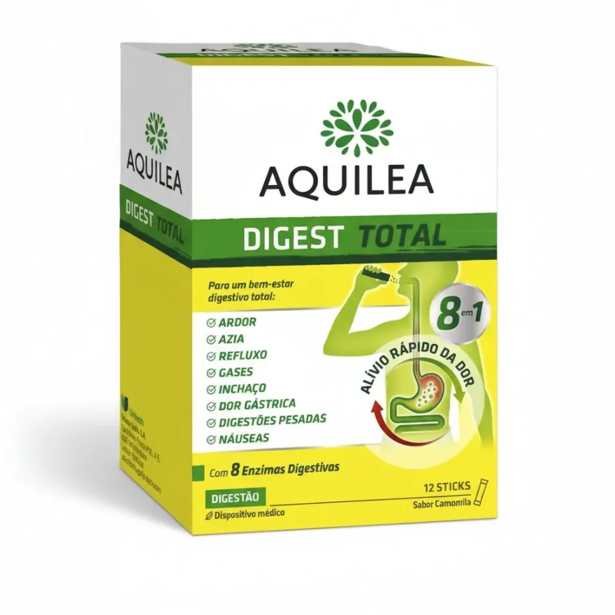 Aquilea Digest Total Suplemento Digestivo 12 Sticks
