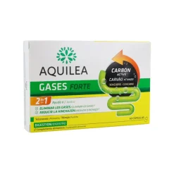 AQUILEA Gases Forte Carbón Vegetal 60 Cápsulas