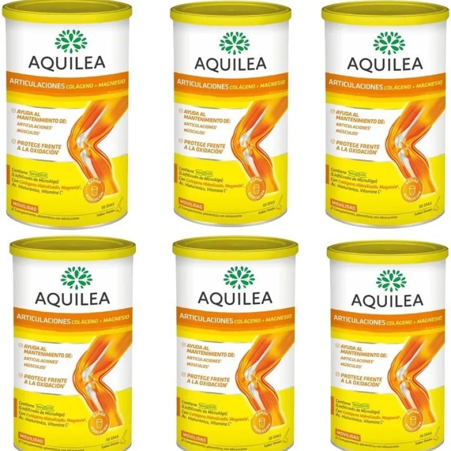 AQUILEA Mobility Complex Colágeno y Magnesio Sabor Limón PACK 3x375g (25% descuento)