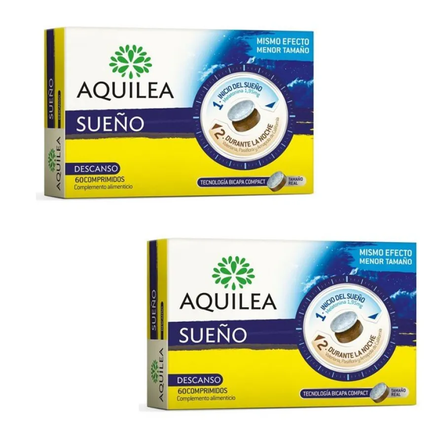 AQUILEA Sueño DUPLO 2x60 Comprimidos Bicapa