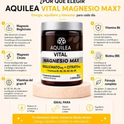 Aquilea Vital Magnesio Max 120 Cápsulas