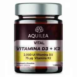 Aquilea Vital Vitamina D3+K2 90 Cápsulas