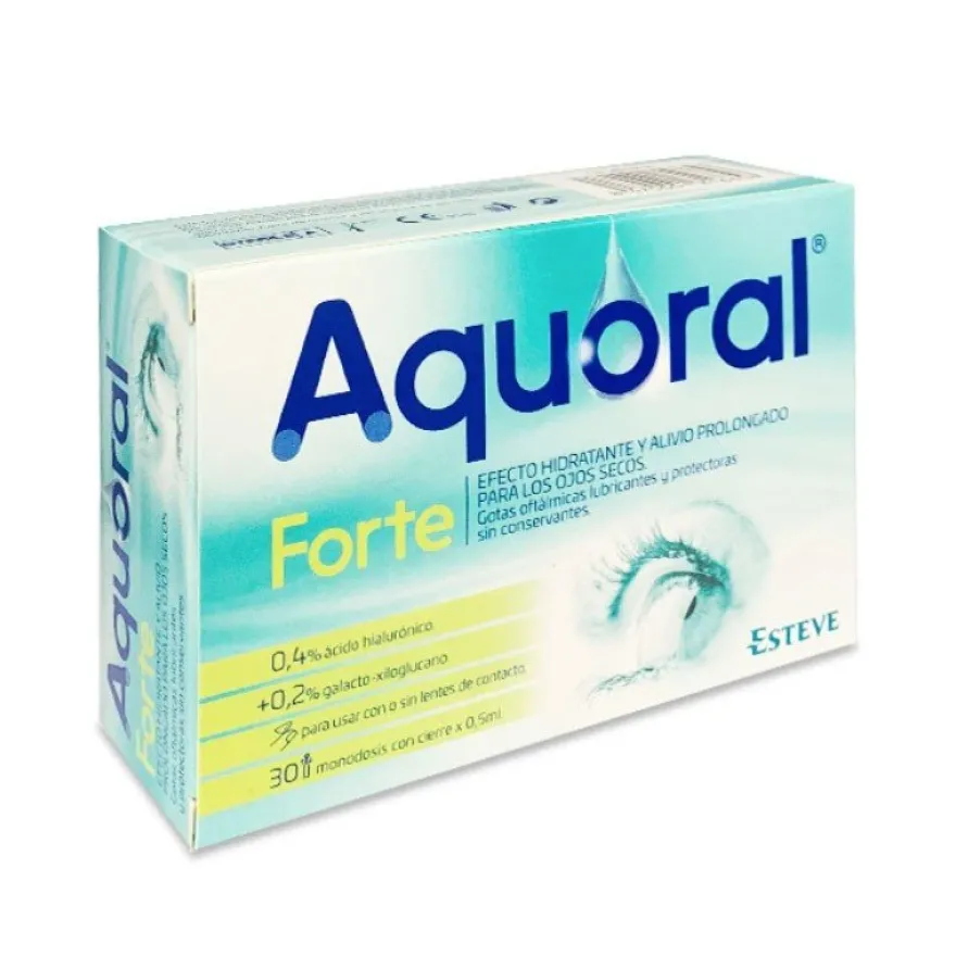 AQUORAL Forte Gotas Oftálmicas 30 Monodosis