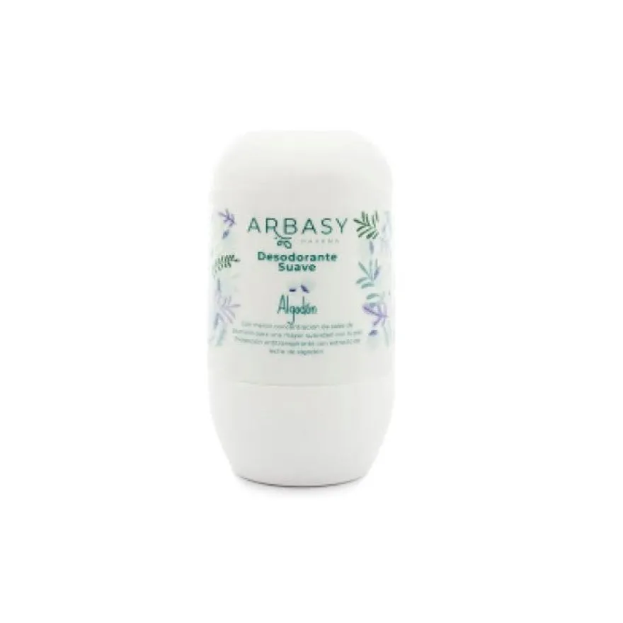 Arbasy Desodorante Suave Algodón 75 ML