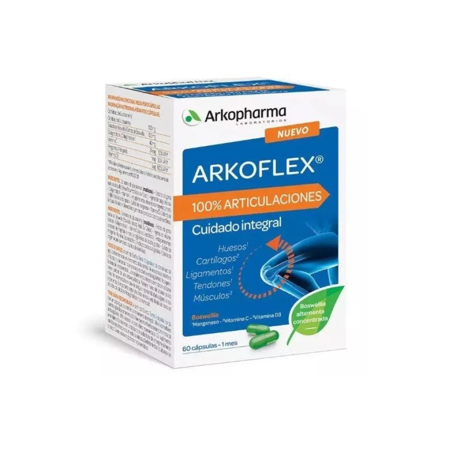 Arkoflex 100% articulaciones Cuidado Integral 60 cápsulas