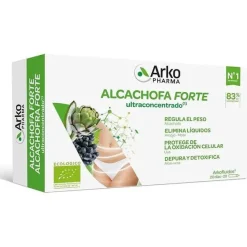 Arkopharma Arkofluido Alcachofa Forte 20 Ampollas + Botella Recargable