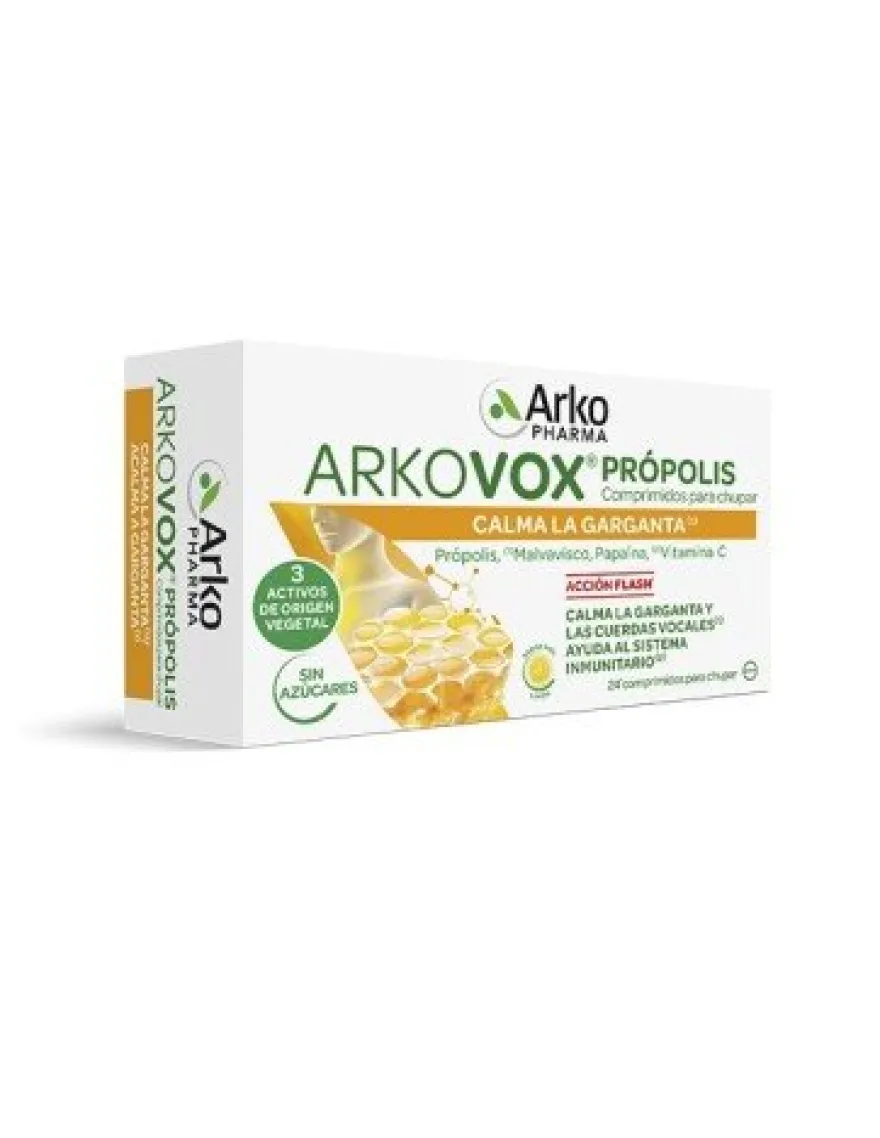 Arkopharma Arkovox Propolis + Vitamina C 24 comprimidos