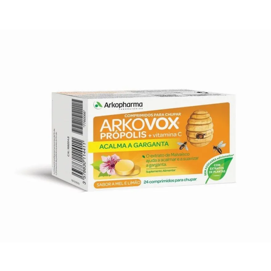 Arkopharma Arkovox Propolis + Vitamina C 24 comprimidos